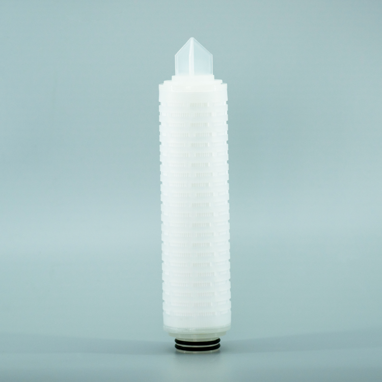 0.2 Micron 10 20 Inch PP Pleated Membrane Beer Wine Filter Cartridge