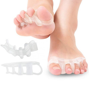 New Daily Nail Art Silicone Hallux Valgus Toe Separator Corrector Night Splitter Comfort Insoles Arch Supports Shoe Insoles