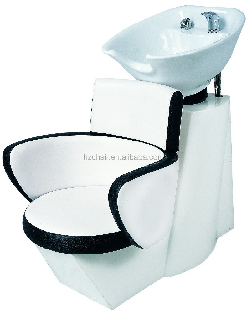 professional salon beauty shampoo chair; durable shampoo chair with sink