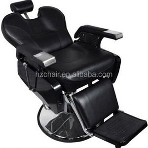 Black barber chair with nice design;Hot sale men's barber chair,hairdressing chair;beauty equipment