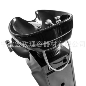 High-grade durable hair salon with bowls in salon equipment comfortable shampoo chair