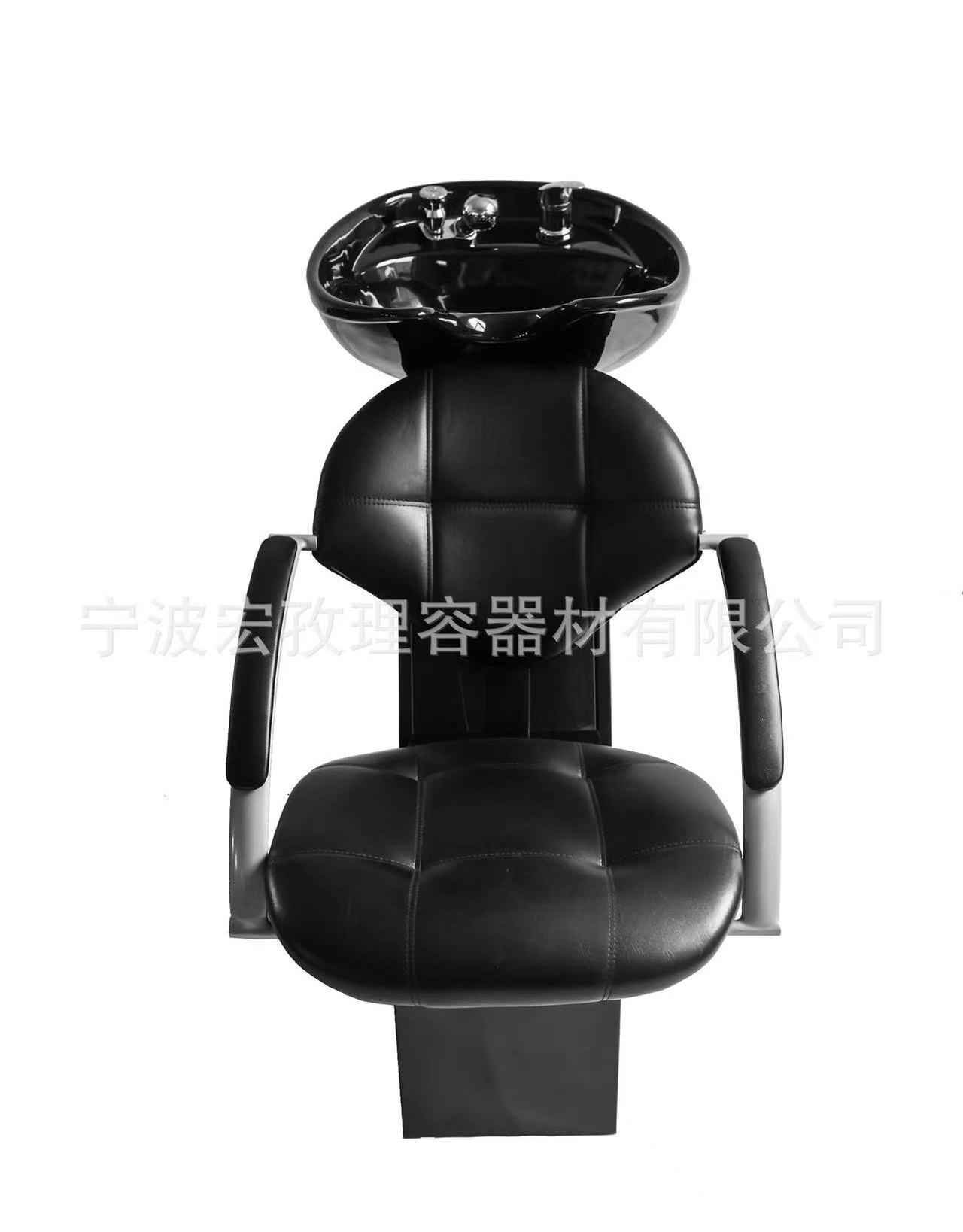 High-grade durable hair salon with bowls in salon equipment comfortable shampoo chair