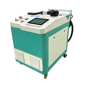 Pulse 100W 200W 300W Laser Rust Removal Fiber Laser Cleaning Machine With Handheld Rust Removal Gun