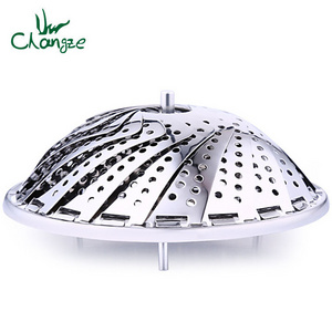 Stainless Steel Collapsible Steamer Insert for Steaming Veggie Food Seafood Cooking Vegetable Steamer Basket Rice Steamer