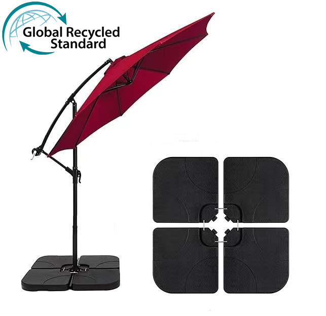 Custom Garden Folding Sun Terrace Umbrella Base Outdoor Beach Cantilever Umbrella Base Stand Outdoor Patio Umbrella Base Stand