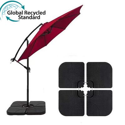 Custom Garden Folding Sun Terrace Umbrella Base Outdoor Beach Cantilever Umbrella Base Stand Outdoor Patio Umbrella Base Stand