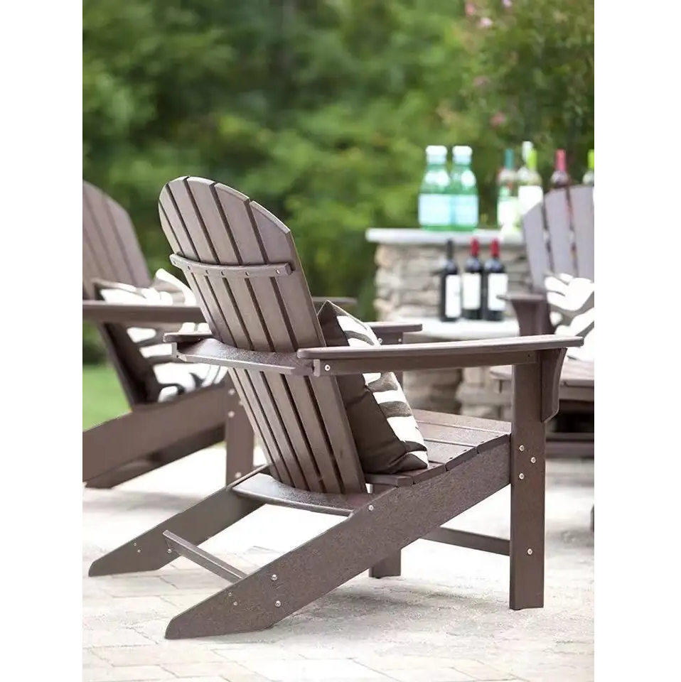 New Design Outdoor Furniture Plastic Muskoka Adirondack Chair For Patio Garden