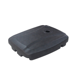 Outdoor Cantilever Umbrella Base with Wheels HDPE 60L Water Filled Base