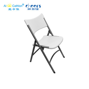 Heavy Duty Catering White Plastic Folding Chairs for Events