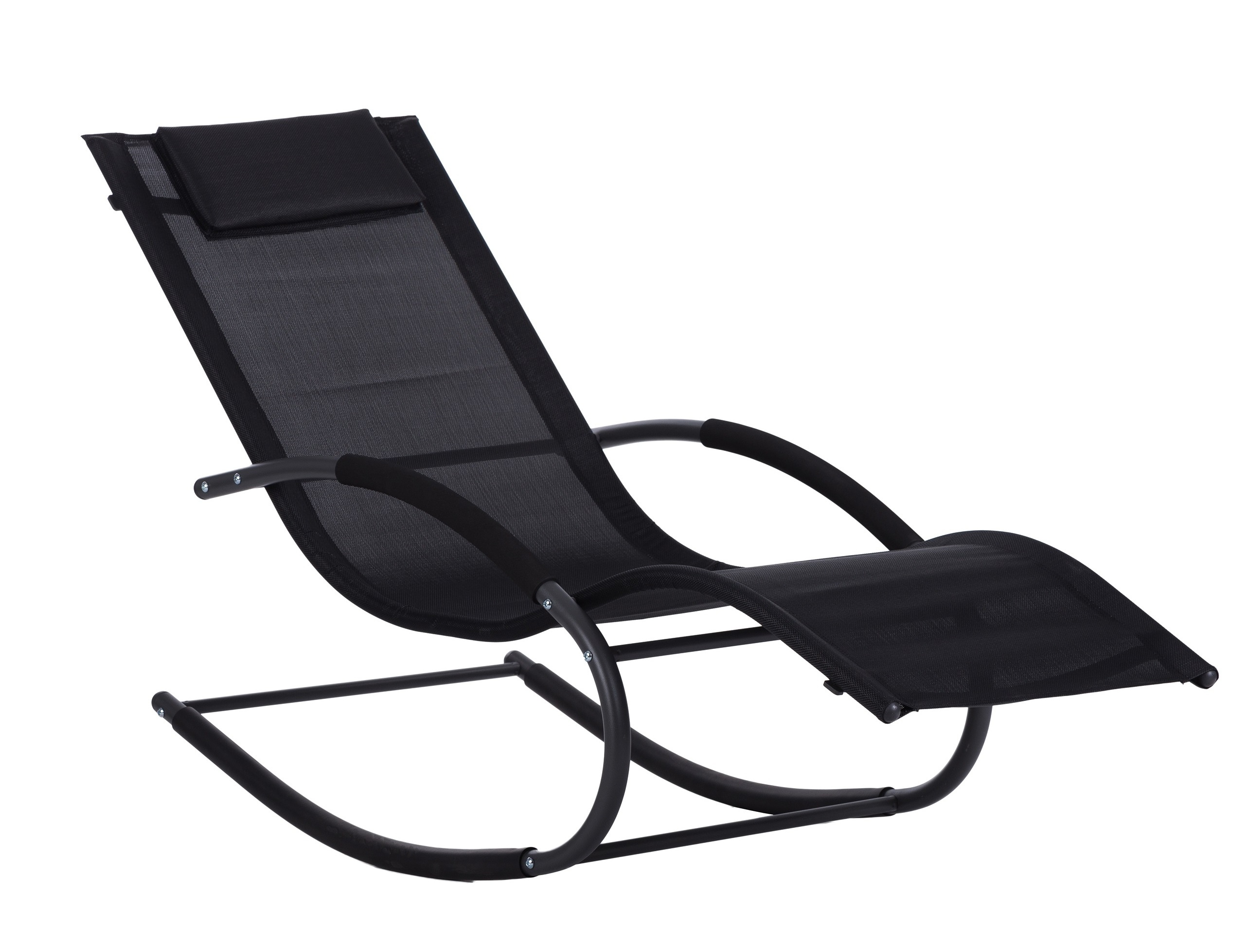 Garden Modern Patio Outdoor Rocking Pool Chair Sun Lounger Beach Swimming Pool Lounger for Pool Side