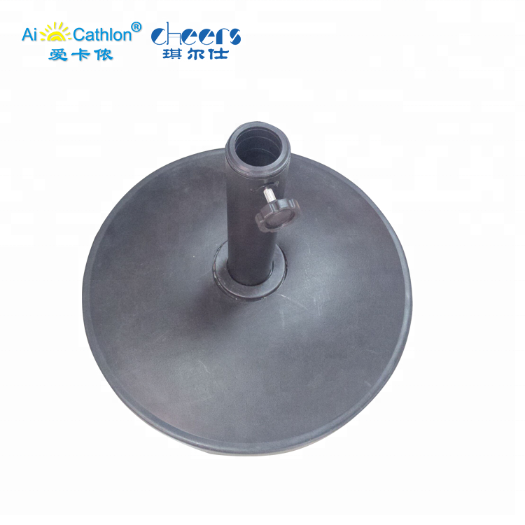 Outdoor soild round concrete cement parasol umbrella Base