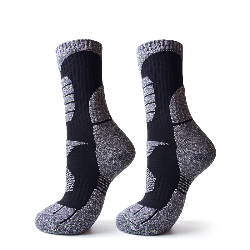 Custom Wool Warm Crew Hiking Thermal Hiking Socks Men Work Socks Unisex