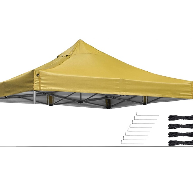 Gazebo pavilion replacement roof 10x10 Waterproof Oxford canopy replacement gazebo top