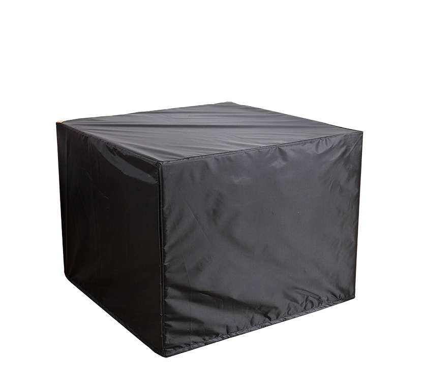 Hot New Arrival 210D 34inch Square Waterproof Garden Patio Fire Pit Table Cover Outdoor Fire Pit Cover