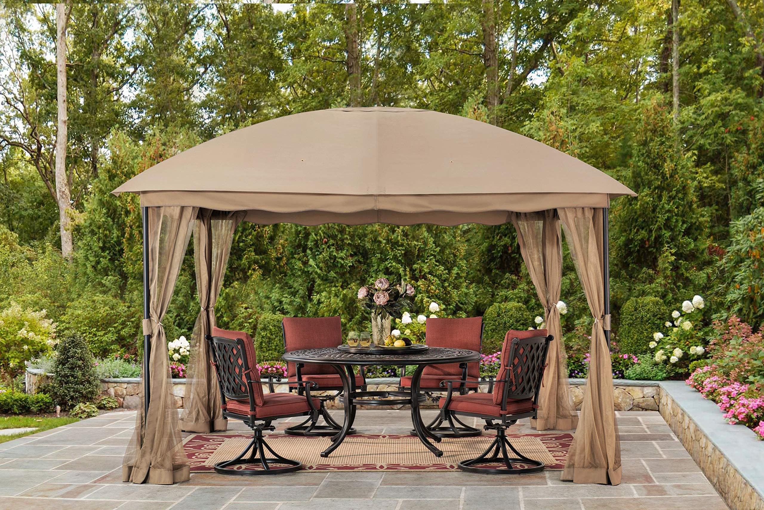 Outdoor Patio Pop Up Gazebo Canopy Tent Folding Gazebo canopy replacement with Mosquito Netting