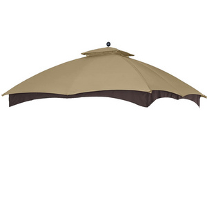 Outdoor Garden Patio Sun Shade Gazebo Replacement Top Double Tier Canopy Replacement Top for Pop Up Canopy Tent