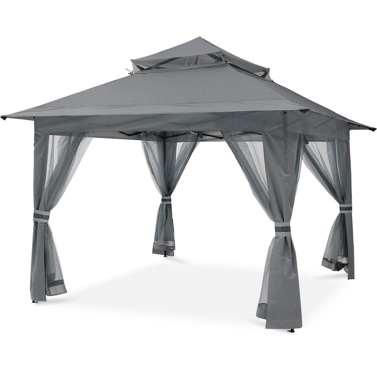 Garden Outdoor Portable Gazebo Tents Gazebo Tent Instant with Mosquito Netting Outdoor Gazebo Canopy Shelter