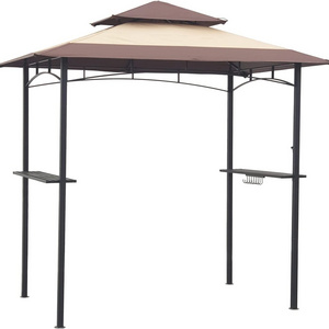 Khaki Oxford  waterproof and UV resistant, suitable for barbecue outdoor patio gazebo, roof canopy top