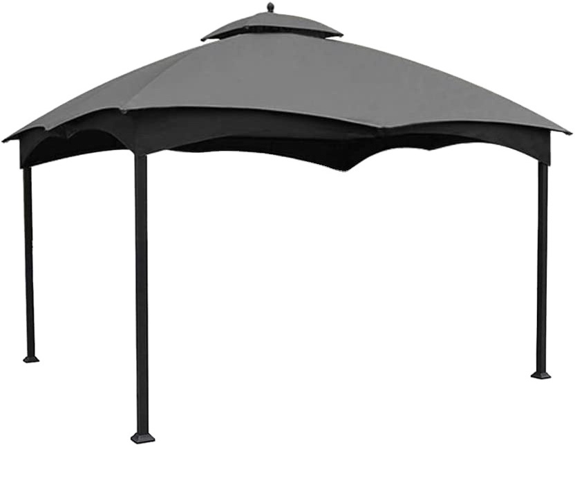 Hot Sell Gray 10x12 Gazebo Canopy Replacement Top and gazebo cover