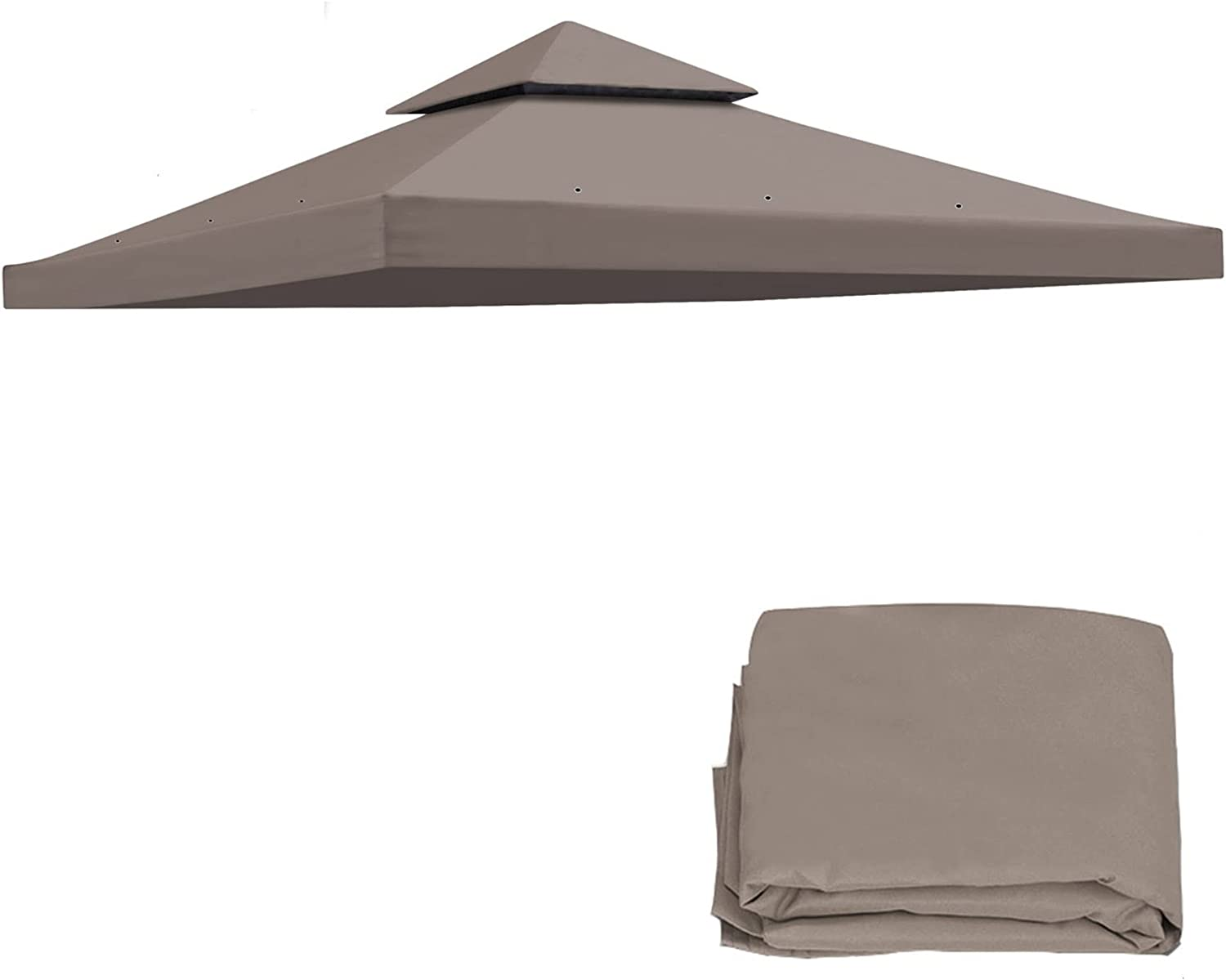 Hot Sell 10' X 10' Solid in Wind Gazebo Replacement Canopy top roof cover For Garden Top Gazebo