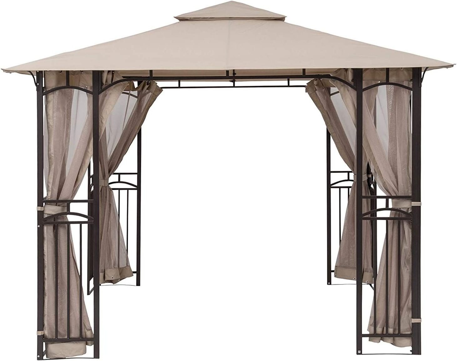 Gazebo Replacement top gazebo canopy replacement cover, waterproof and UV resistant, canopy replacement top 10x10