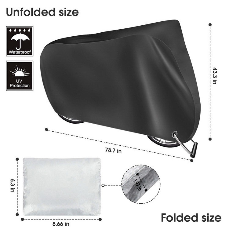 Motorcycle Covers Oxford Fabric Rain Sun Uv Dust Wind Proof Bike Cover Outdoor Waterproof Bicycle Motorcycle Covers