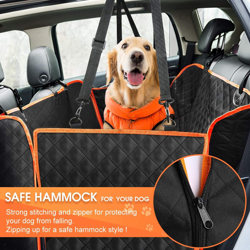 Custom Car Rear Back Seat Protector Hammock Car Mat Waterproof Pet Dog Car Seat bed Cover Set