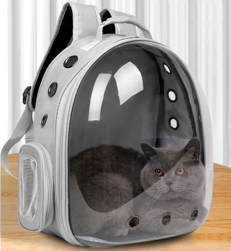 New Sustainable Breathable Clear Bubble Pet Bag Carrier Cat For Travel Small Dog Backpack dog carrier bag travel cat carrier bag