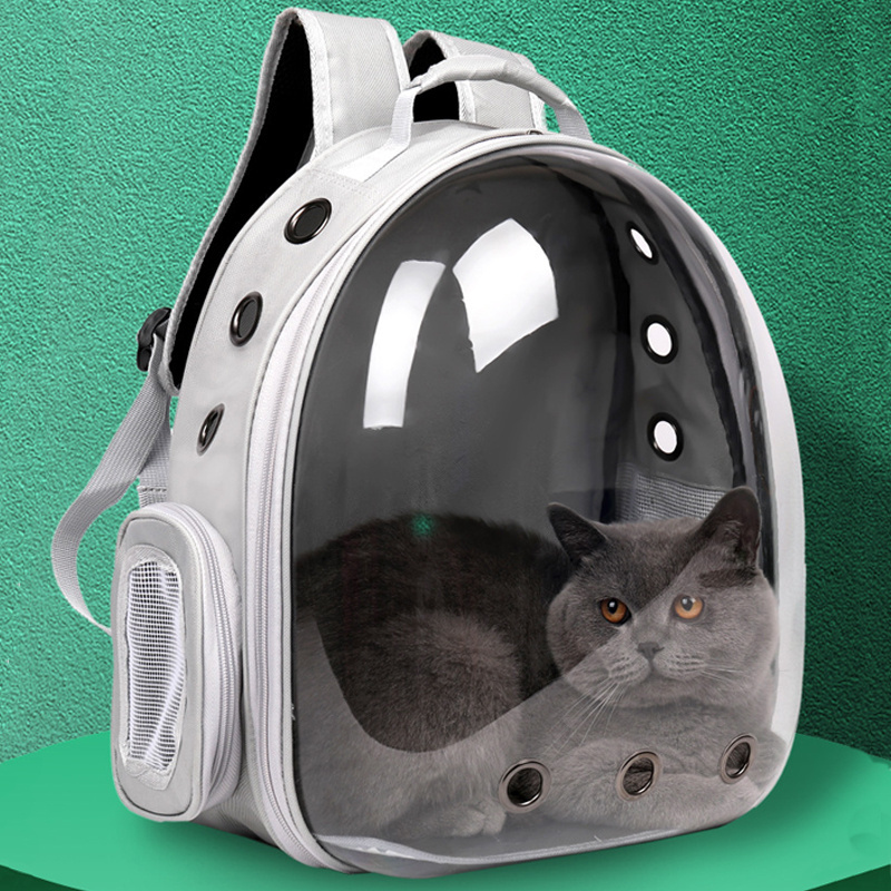 New Sustainable Breathable Clear Bubble Pet Bag Carrier Cat For Travel Small Dog Backpack dog carrier bag travel cat carrier bag