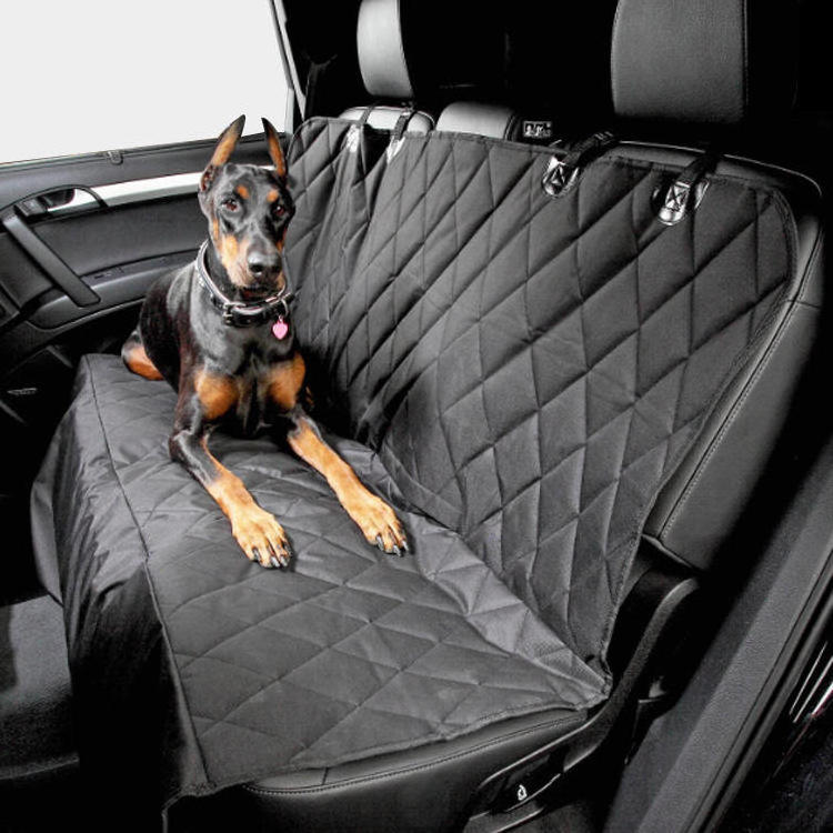 Oxford Material Dog Car Seat Bed Non-Inflatable Pet Hammock for SUV Truck Back Seat Car Travel Extender for Dogs dog seat cover