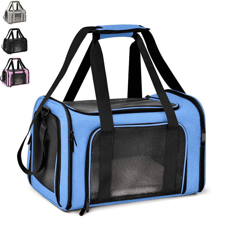 Eco-Friendly Pet Dog Cat Travel Carrier Bag Transport Expandable Pet Carrier Backpack Foldable  Cat Bag dog carrier bag travel