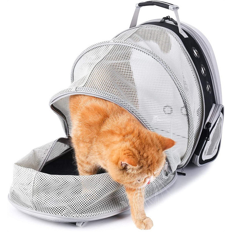 chonggongzi Pet Dropshipping Airline Approved Wholesale Transparent Space Capsule Travel Pet Cat Carrier Bag Backpack Bubble