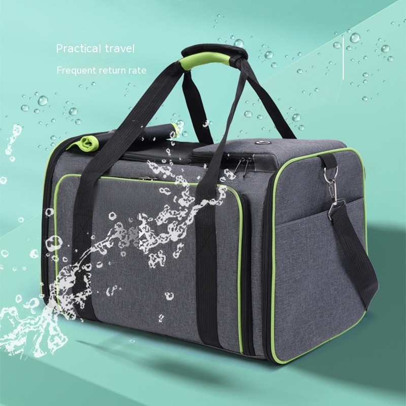 convenient travel pet travel bag portable cat bag breathable and foldable large capacity dog bag High quality luggage