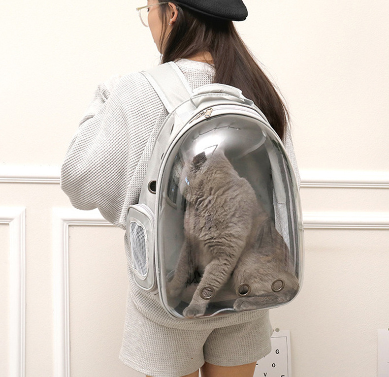 dog carrier bag travel Portable Washable Space Capsule Shaped Travel Puppies Cats Pet Bag Backpack Cat bag