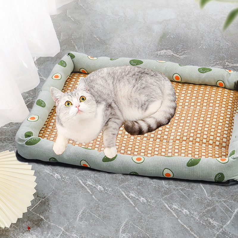 Wholesale Hot Selling Pet Summer Cooling Mat Bed Dog Cat New Sleeping Pet Bed Summer Camp Breathable Bed