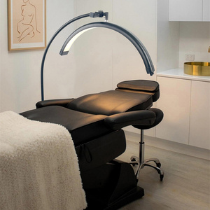 Beauty Salon Equipment Lash Lamp Diamond Floor Half Moon light lamp for eyelash extension bed and massage Bed Light