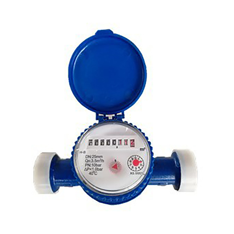 Brass  R160 1/2 inch digital single jet water meter