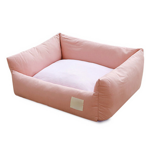 Wholesale Heavy Duty Pet Bed Removable Washable Dog Bed Travel Polyester Modern Sleep Memory Foam Pet Bed