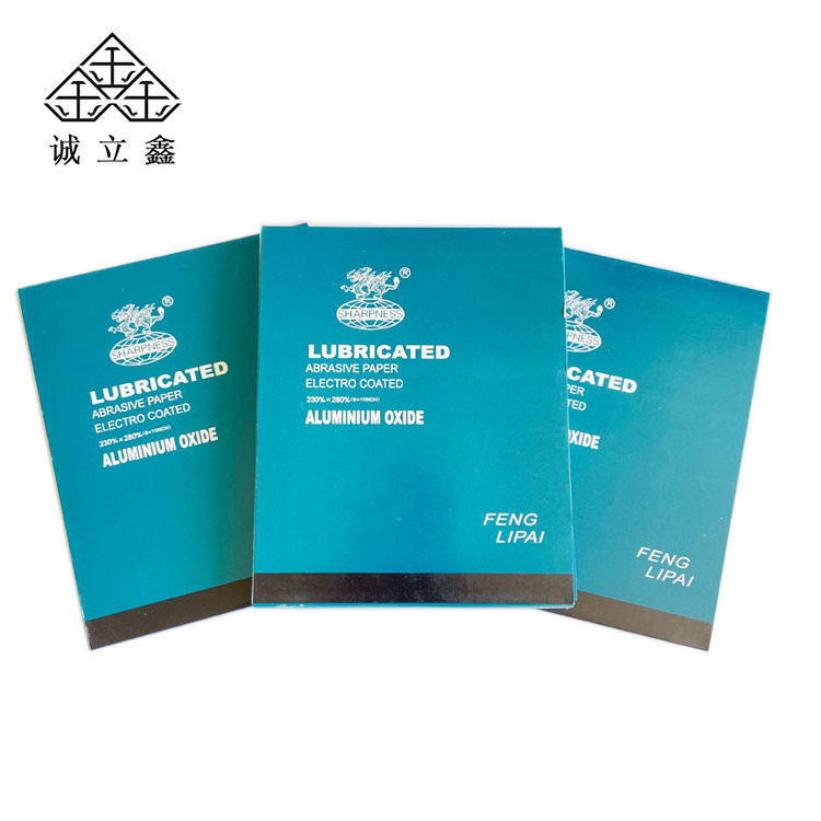 Water Sandpaper Aluminium Oxide Sandpaper Sandpaper Sheets Sanding Paper Aluminum Oxide Reinforced Resin Black