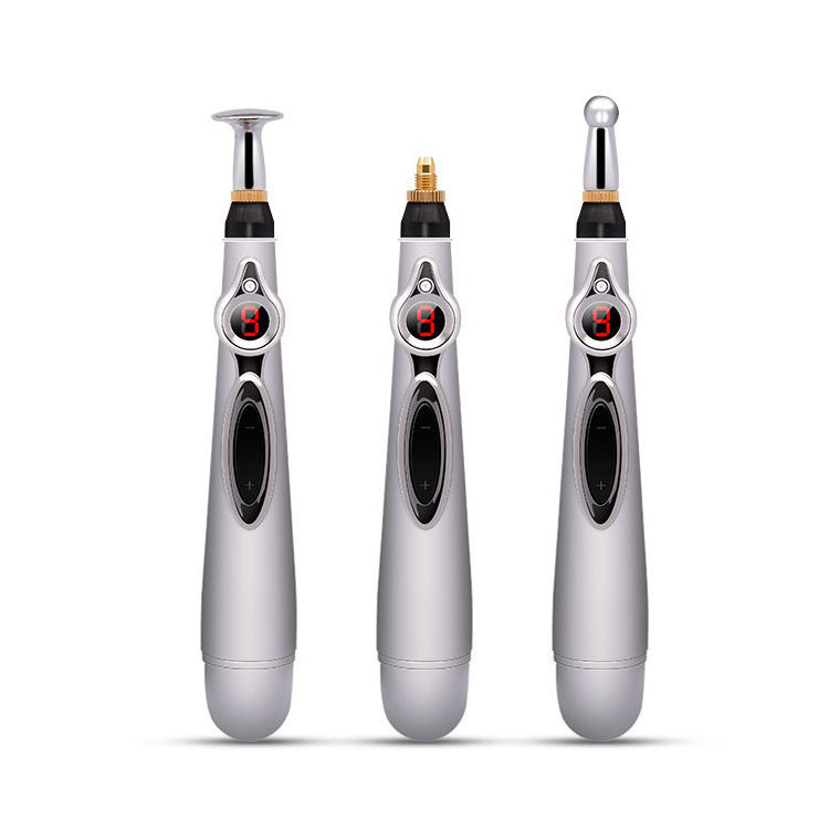 Digital Therapy Acupoint health beauty 9 gears electric meridian acupuncture pen massager