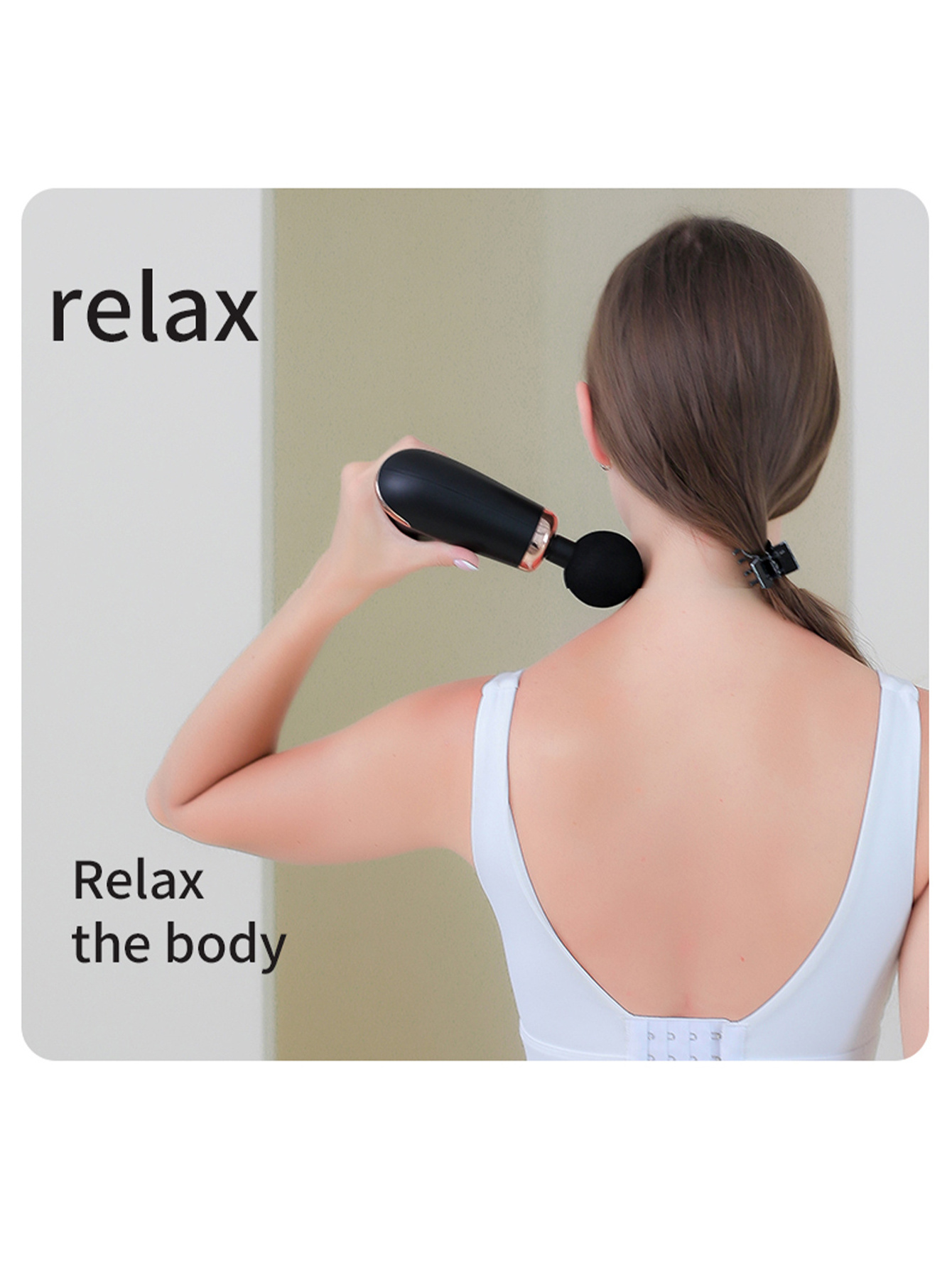 Super Strong Chiropractic Tool Massager Gun Handheld Professional Mini Massager Gun