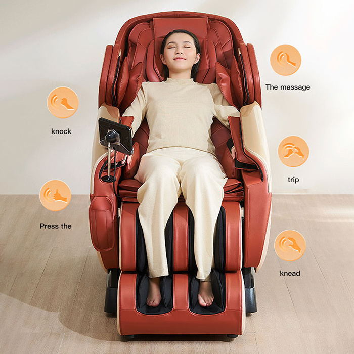 Hot Sale Massage Chair 4d l Track xl Zero Gravity Luxury Stretch SL