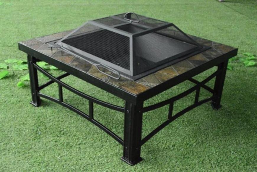 Barbecue Fire Pits Wood Burning Cast Iron Fireplaces Camping Ceramic Bbq Brazier Charcoal Table Fire Pit