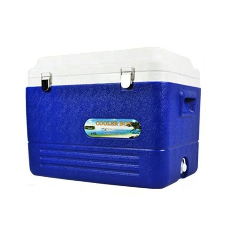 60L 80L 45L Large Wheeled Cooler Box for Marine fishing camping commercial Insulated Ice Chest cooler box