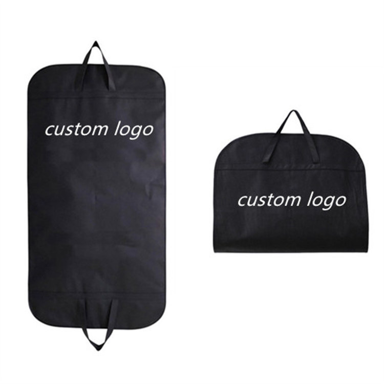 Custom Luxury Cloth Dustproof cover Non Woven Garment Bag For Wedding Dress Suit Dress cover