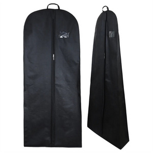 Custom Luxury Cloth Dustproof cover Non Woven Garment Bag For Wedding Dress Suit Dress cover