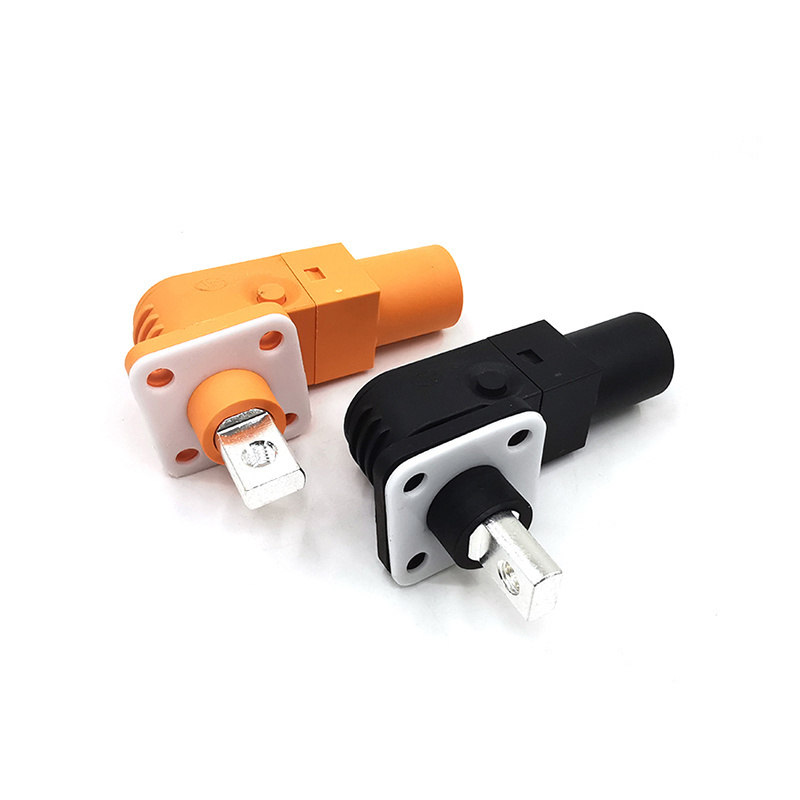 Electric Connector Crimp Set Terminals Battery Connector HV Overmolded Surlok Battery Connector 120A 200A 6MM 8MM Plug AMP