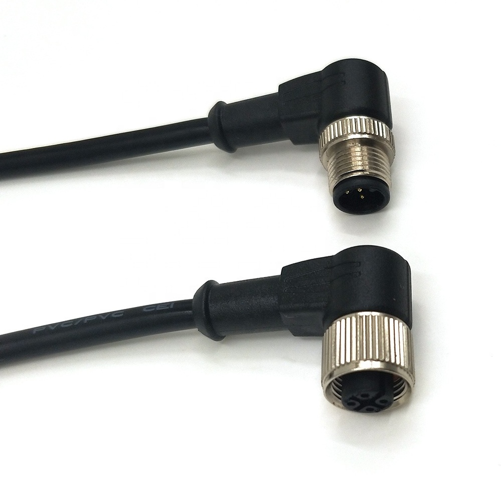 IP67 IP68 Waterproof Circular Female Male M8 M12 2Pin 3Pin 4Pin 5Pin 8Pin 12Pin 17Pin Cable Connector