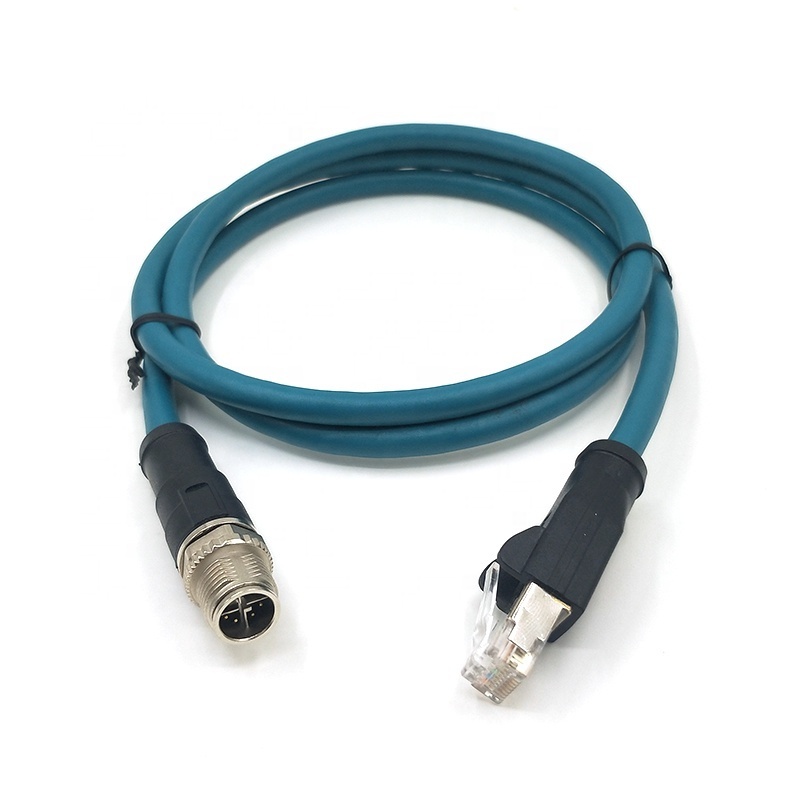 IP67 IP68 Waterproof Circular Female Male M8 M12 2Pin 3Pin 4Pin 5Pin 8Pin 12Pin 17Pin Cable Connector