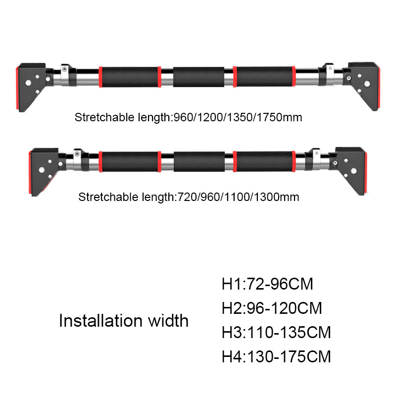 Conway PLB 004  72-92 cm Custom Logo Doorway Mounted Pull Up Bar Strength Trainer  Horizontal Bar